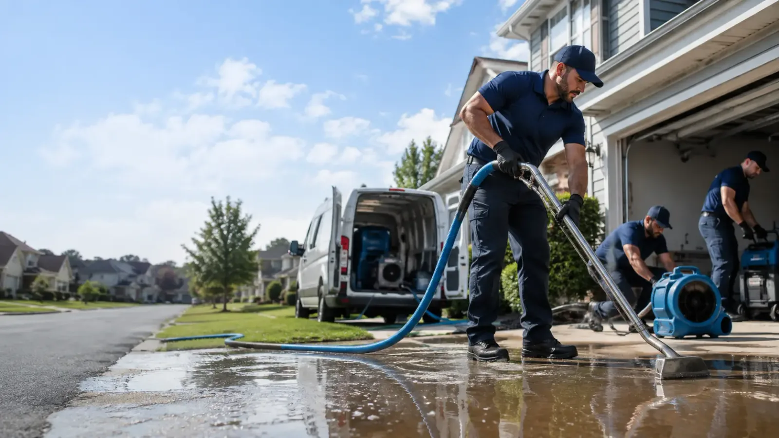 Flood Damage Restoration in Marble City, OK